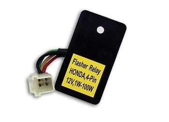 Blinkerrelais 12V / 4x0,25-25W LED / 4 Pins (Honda) Blinkerrelais 12V / 4x0,25-25W LED / 4 Pins (Honda)
