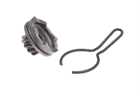 Kickstarterritzel inkl. Spange, Minarelli horizontal 50cc Kickstarterritzel inkl. Spange, Minarelli horizontal 50cc