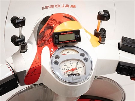 Drehzahl- Temperatur- Motorlaufzeitmesser / Stundenz. Malossi