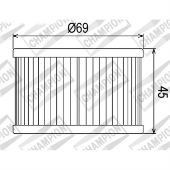 Oelfilter Champion COF011 / X304