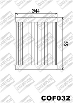 Oelfilter Champion COF032 / X328, X355 (wie HF132)