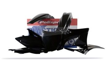 Kit carénage noire Kawasaki KX450F 2012 Kit carénage noire Kawasaki KX450F 2012
