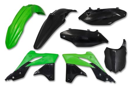 Verschalungskit grün Kawasaki KX250F 2013 -> Verschalungskit grün Kawasaki KX250F 2013 ->