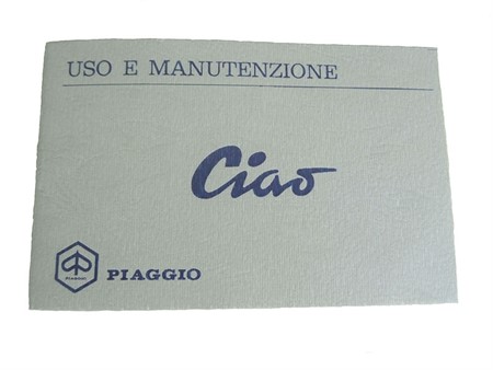 Bedienungsanleitung PIAGGIO Ciao