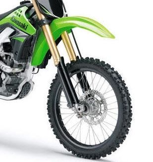 Schutzblech vorn grün Kawasaki KX250F/KX450F 2009-2012 Schutzblech vorn grün Kawasaki KX250F/KX450F 2009-2012