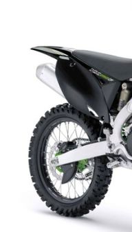 Garde boue arrière noir KX250F 2009-2012 Garde boue arrière noir KX250F 2009-2012