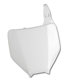 Plaque numéro blanc Kawasaki KX125 94-02/ KX250/ KX500 96-02