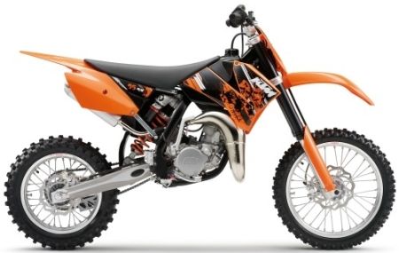 Kit de garenages orange KTM 85 SX 06-10 Kit de garenages orange KTM 85 SX 06-10