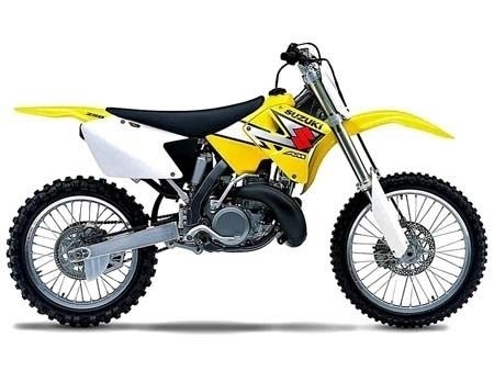 Verkleidungskit komplett gelb (RM01) Suzuki RM125 2001-2009