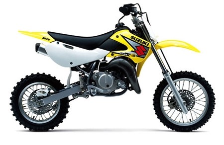 Kit de carenages jaunes (RM01) Suzuki RM65 2003-2006