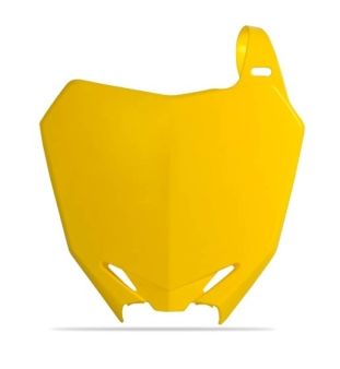 Nummernschildplatte gelb Suzuki RMZ 250 10-18 / 450 08-17 Nummernschildplatte gelb Suzuki RMZ 250 10-18 / 450 08-17