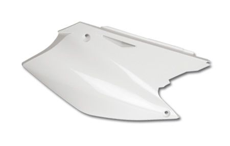 Prs caches latér blancs Suzuki RM125 01-09/RM250 01-08 Prs caches latér blancs Suzuki RM125 01-09/RM250 01-08