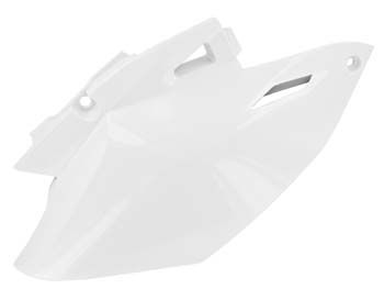 Seitenteile schwarz-weiss hinten Yamaha WR250F/WR450F 2007-2012