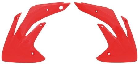 Ecope de radiateur rouge (CR04) Honda CRF450R 2005-2008