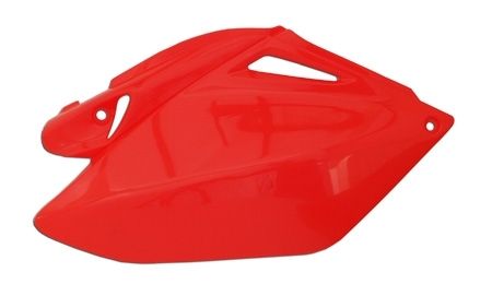 Prs caches latéraux arrière rouge/blanc Honda CRF250R 2004-2005