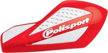 Protèges-mains papillon universels Polisport, rouge