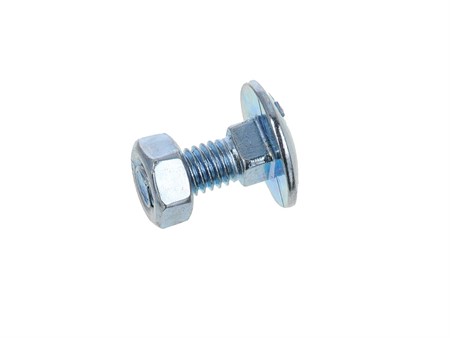 Vis spéciales pour plaque dimmatriculation M6 x16mm
