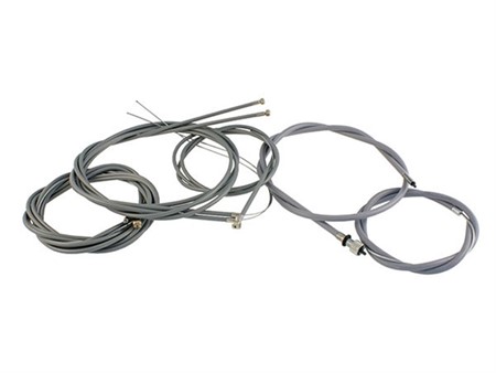 Set de cables complet GRIS Vespa PX 125-200(1ère Serie)
