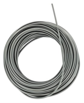 Gaine de câble 3.4x7mm gris, 1 mètre, pour câble de frein arrière, scooter Vespa