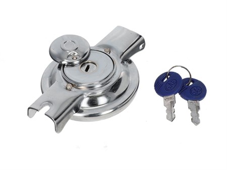 Tankdeckel Abschliesbar Vespa P125X-P200E 1. Serie mit Schlüssel