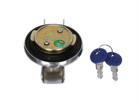 Tankdeckel Abschliesbar Vespa P125X-P200E 1. Serie mit Schlüssel