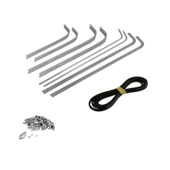Baguettes protection enjoliveur de marche pieds, scooter Vespa 150cc GL (VLA) Baguettes protection enjoliveur de marche pieds, scooter Vespa 150cc GL (VLA)