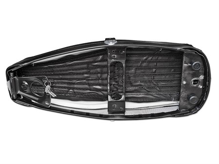 Sitzbank Vespa PX80-200E/Lusso inkl. Schloss schwarz