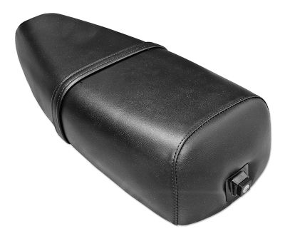 Selle Piaggio Vespa P125-200X avec serrure noire Selle Piaggio Vespa P125-200X avec serrure noire