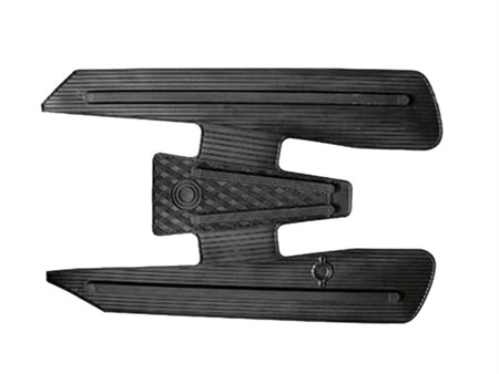Fussmatte Gummi Vespa GL-Sprint-Super schwarz Fussmatte Gummi Vespa GL-Sprint-Super schwarz