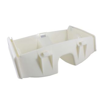 Coffre / boîte à bagages pour Vespa 50-125 blanc