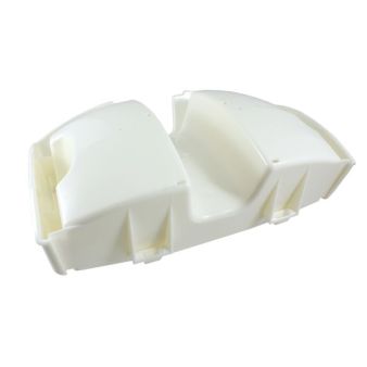 Coffre / boîte à bagages pour Vespa 50-125 blanc