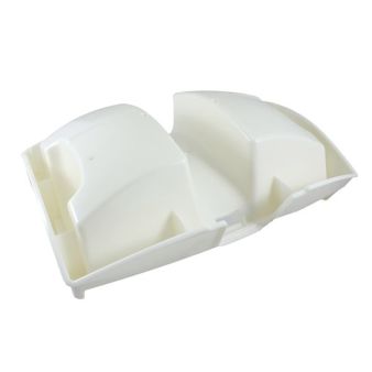 Coffre / boîte à bagages pour Vespa 50-125 blanc