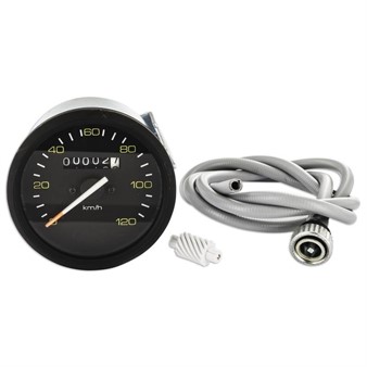 Compteur Piaggio Vespa PK 125, PX 150-200 Ø 80mm compl.