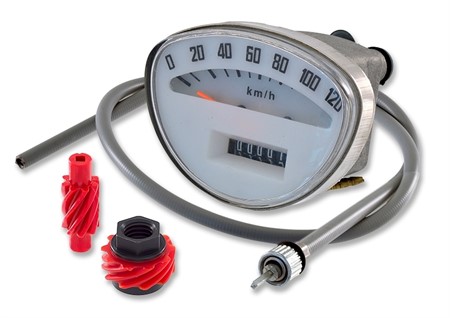 Compteur Vespa 50-125 Primavera VMA2T compl R.O. 1210515 Compteur Vespa 50-125 Primavera VMA2T compl R.O. 1210515