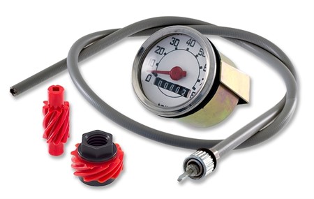 Compteur Vespa 50/N /L/R/S/SR compl. V5A/V5S/V9A,B.S Compteur Vespa 50/N /L/R/S/SR compl. V5A/V5S/V9A,B.S