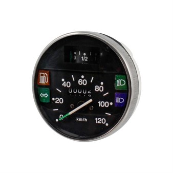 Compteur Piaggio Vespa PK50/80 S Lusso, PK 100, PK/PX 125/150, 0-120Km/h blanc Compteur Piaggio Vespa PK50/80 S Lusso, PK 100, PK/PX 125/150, 0-120Km/h blanc
