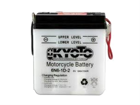 Batterie 6V 6N6-1D-2 Kyoto (leer)