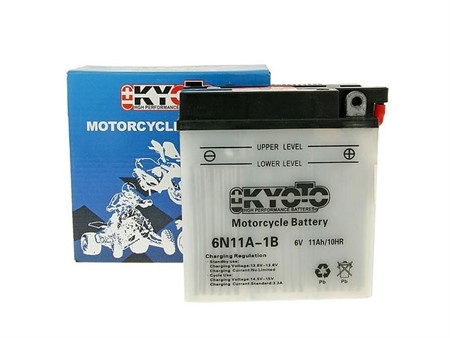 Batterie 6V 6N11A-4 Kyoto (leer)