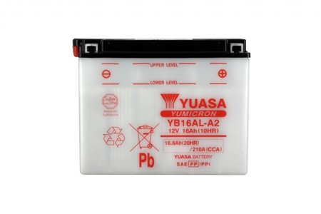 Batterie YB16AL-A2 Yuasa (vide) Batterie YB16AL-A2 Yuasa (vide)