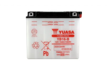 Batterie YB16-B Yuasa (leer) Batterie YB16-B Yuasa (leer)