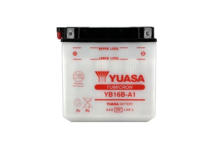 Batterie YB16B-A1 Yuasa sans acide Batterie YB16B-A1 Yuasa sans acide