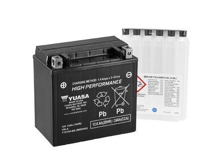 Batterie Yuasa 12V 12 Ah YTX14H-BS (hohe Leistung) Batterie Yuasa 12V 12 Ah YTX14H-BS (hohe Leistung)