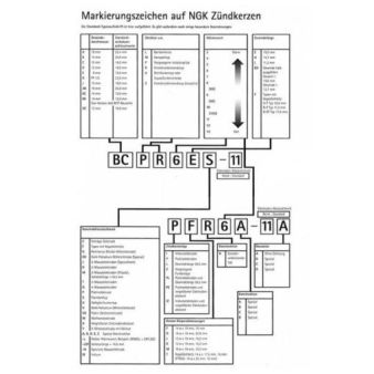 Zündkerze NGK BR8EVX Platin