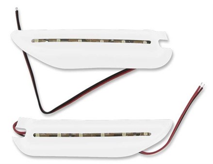 Feux de jour LED blanc Derbi GPR 2004-2010 Feux de jour LED blanc Derbi GPR 2004-2010