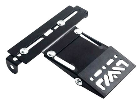 Kennzeichen- und Blinkerhalter Alu schwarz universal Kennzeichen- und Blinkerhalter Alu schwarz universal