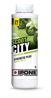 Huile 2 temps Ipone Scoot City, 1 litre