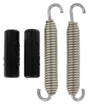 Feder Polini Inox mit Gummi L.=79mm Feder Polini Inox mit Gummi L.=79mm