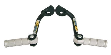 Set de pose pieds IGM Yamaha Aerox / MBK Nitro, Ovetto, Mach G Set de pose pieds IGM Yamaha Aerox / MBK Nitro, Ovetto, Mach G