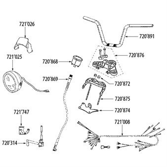 Autocollant on-off-res Bye Bike Retro (Robinet)