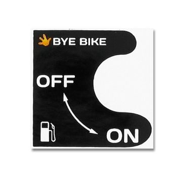 Autocollant on-off Bye Bike Autocollant on-off Bye Bike